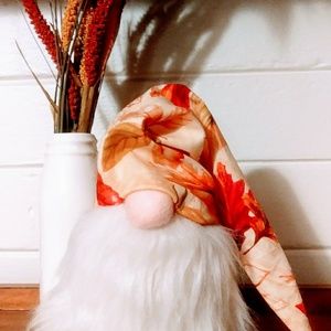 Handmade Fall Gnome